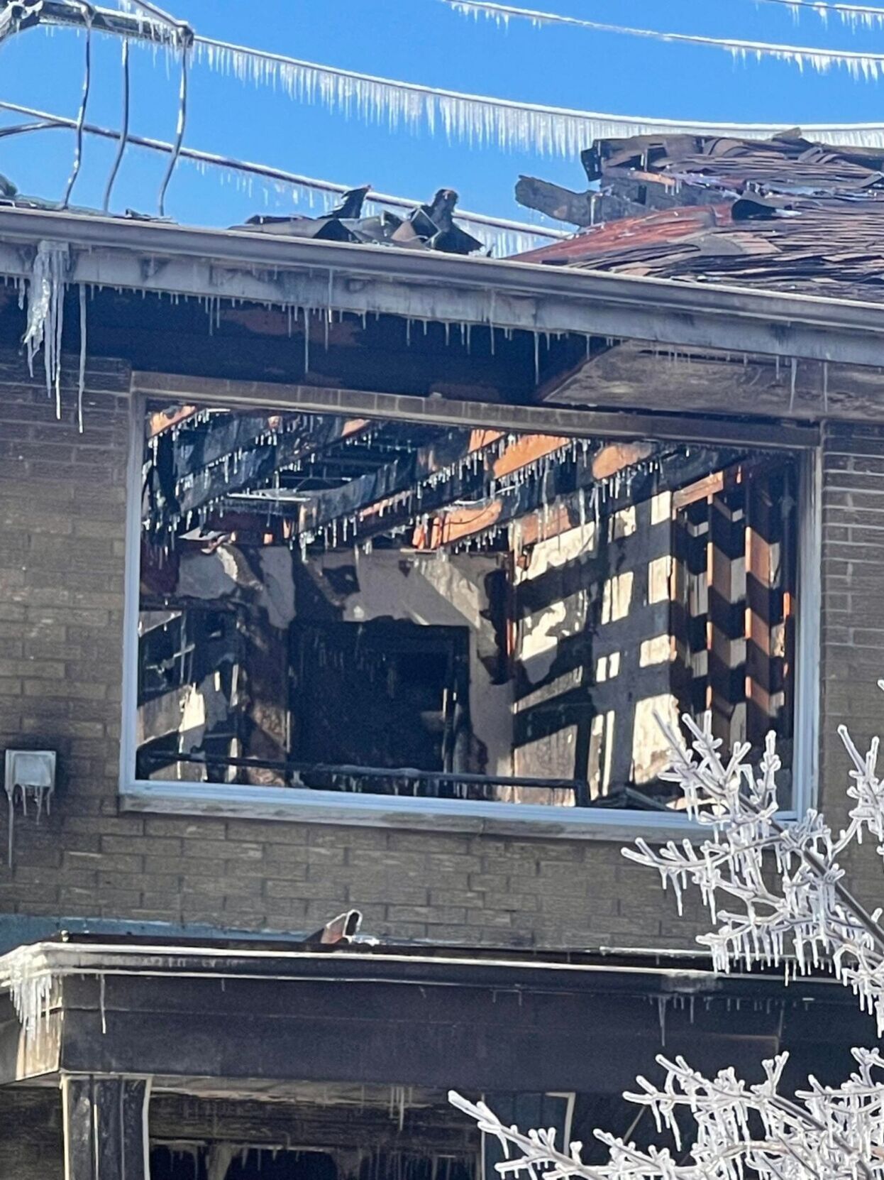 Anthony Lane Fire, the next day